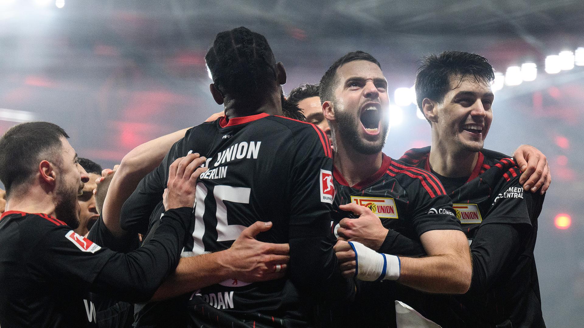 Union Berlin im Siegestaumel