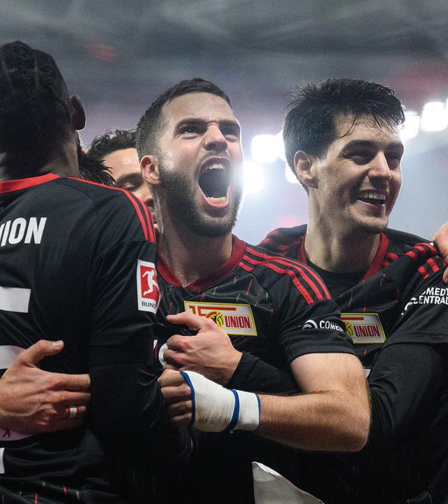 Union Berlin im Siegestaumel