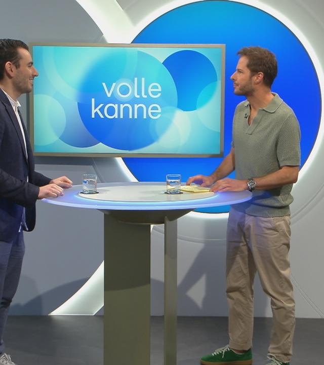 ZDF-Rechtsexperte Daniel Heymann im Gespräch mit Moderator Florian Weiss