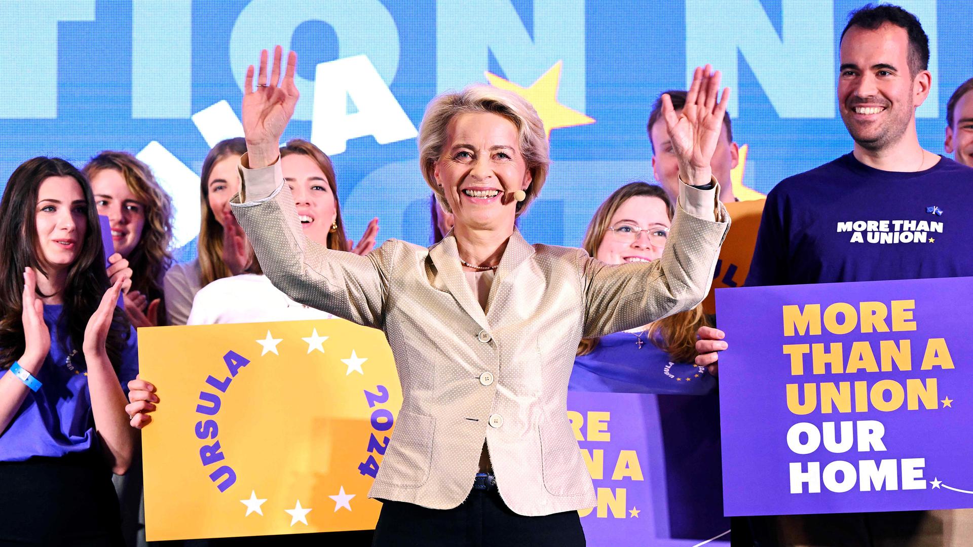 Ursula von der Leyen am 09.06.2024