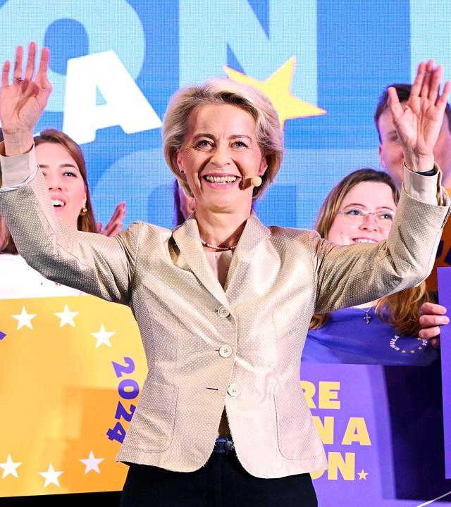 Ursula von der Leyen am 09.06.2024