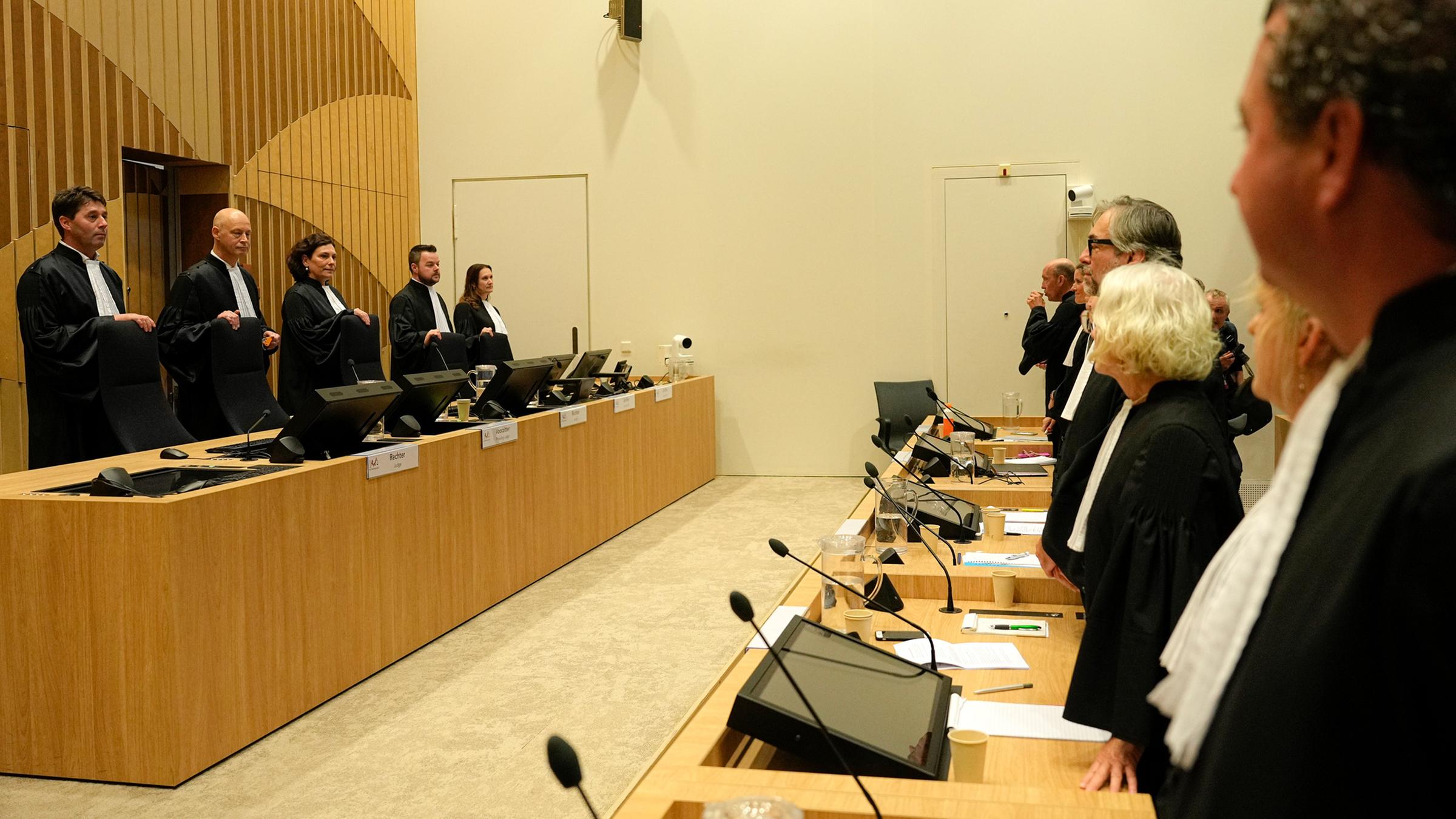 Das Gericht am 17.11.2022 in Amsterdam