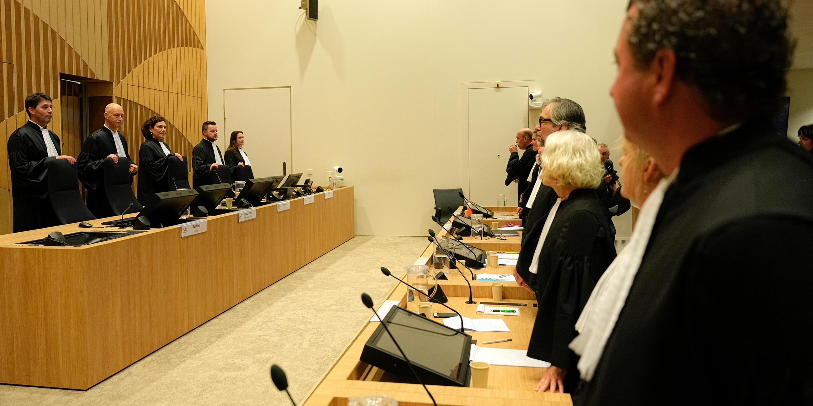 Das Gericht am 17.11.2022 in Amsterdam