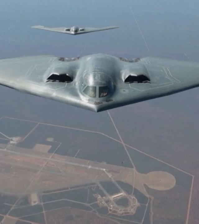 Ein US-Bomber des Typ B2