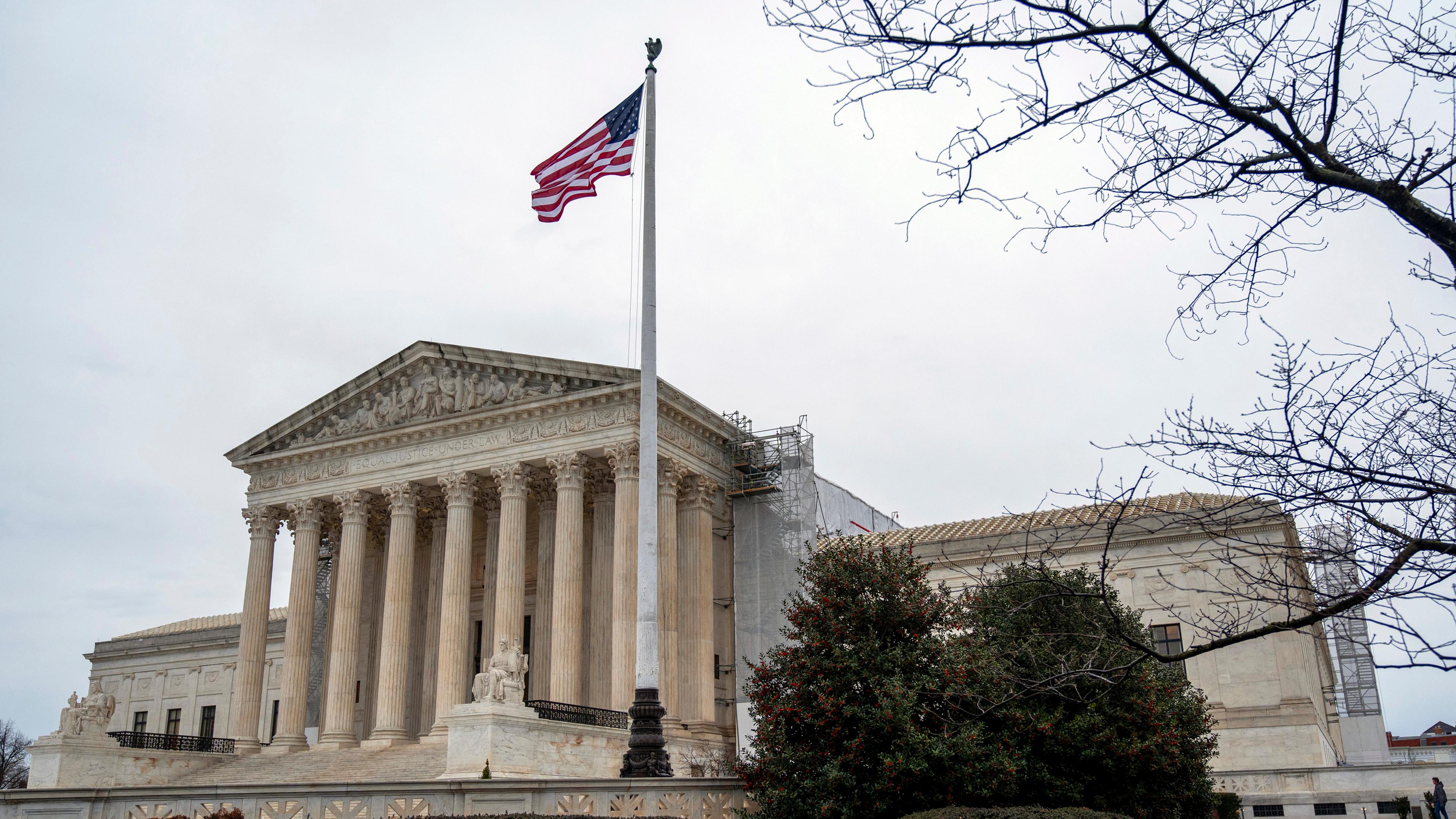 US Supreme Court in Washington DC.
