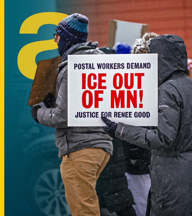 Protestierende gegen Einwanderungsbehörde ICE auf Straßen in Minnesota