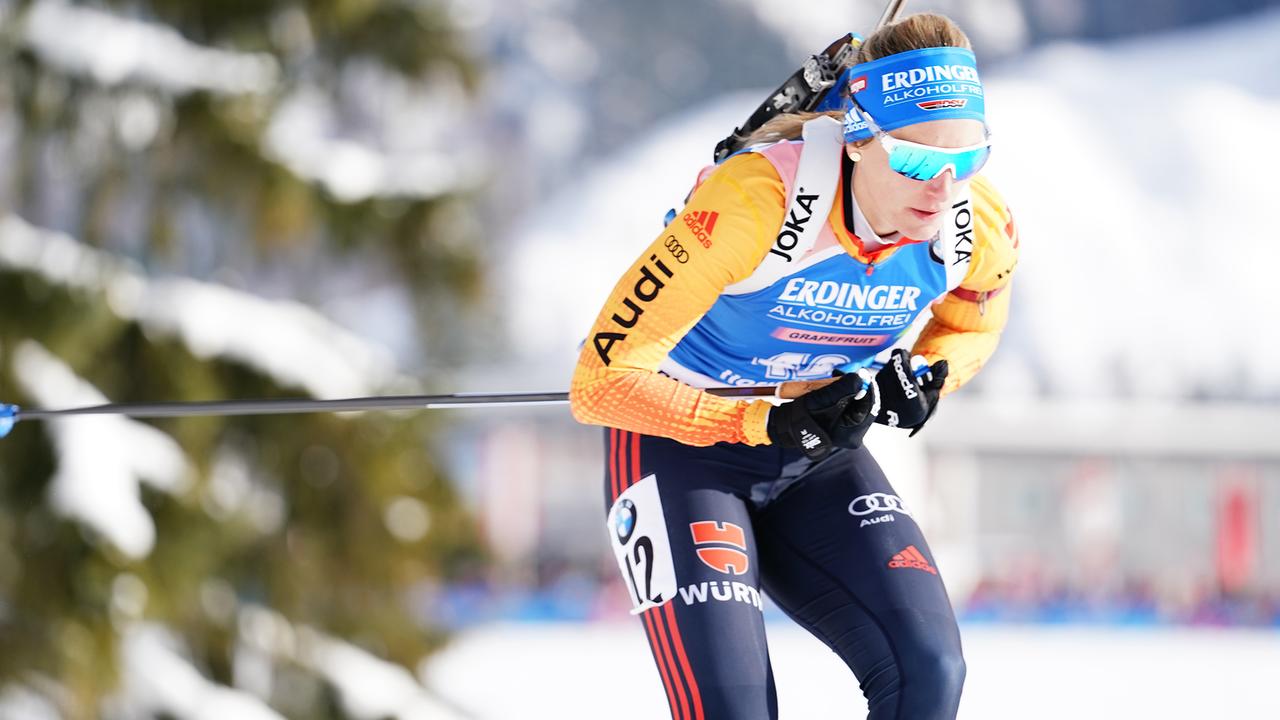 Sprint im Biathlon Vanessa Hinz Beste Deutsche wird