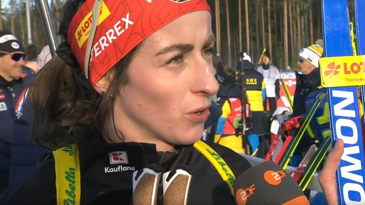 Biathletin Vanessa Voigt