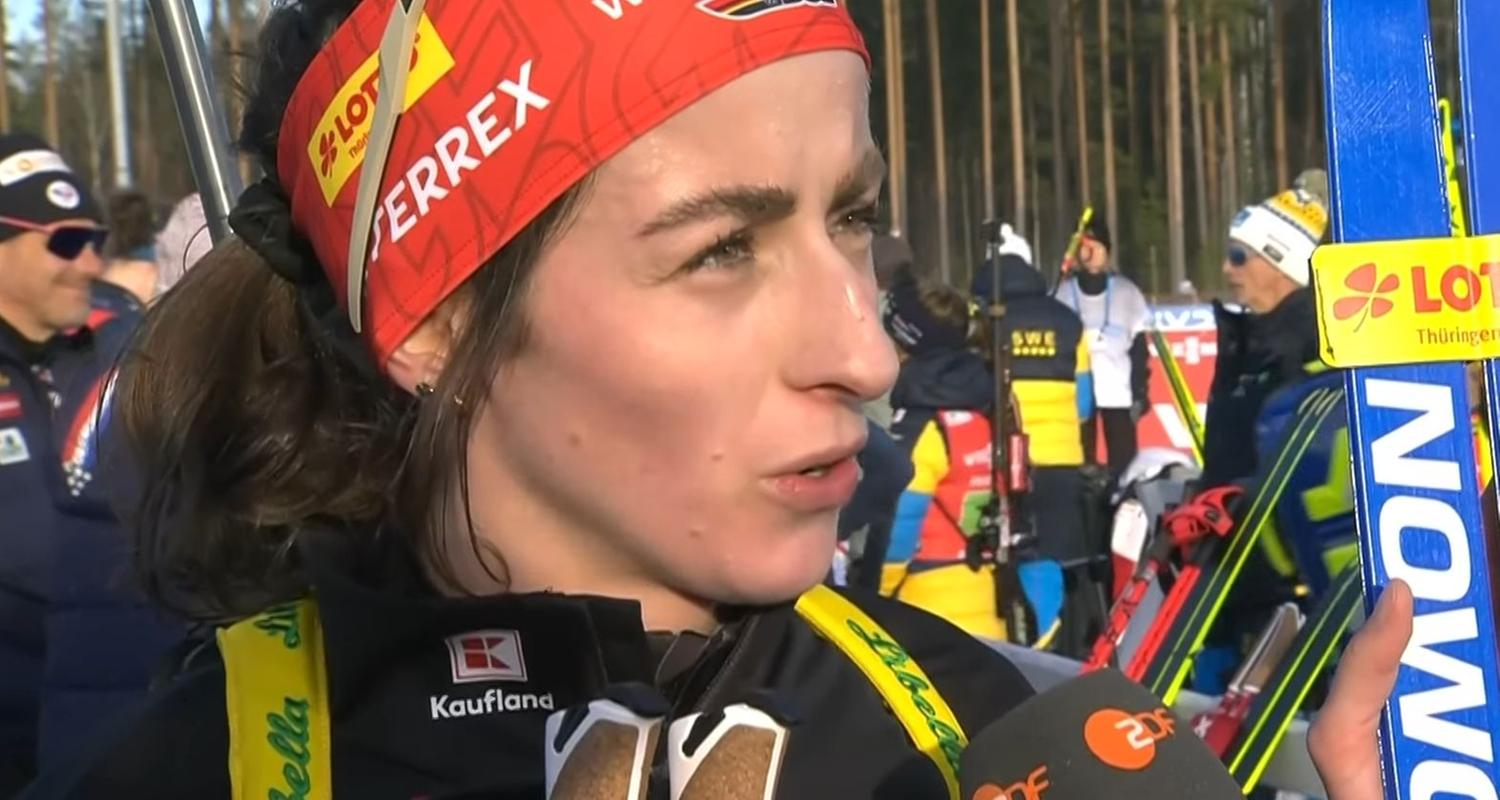 Biathletin Vanessa Voigt