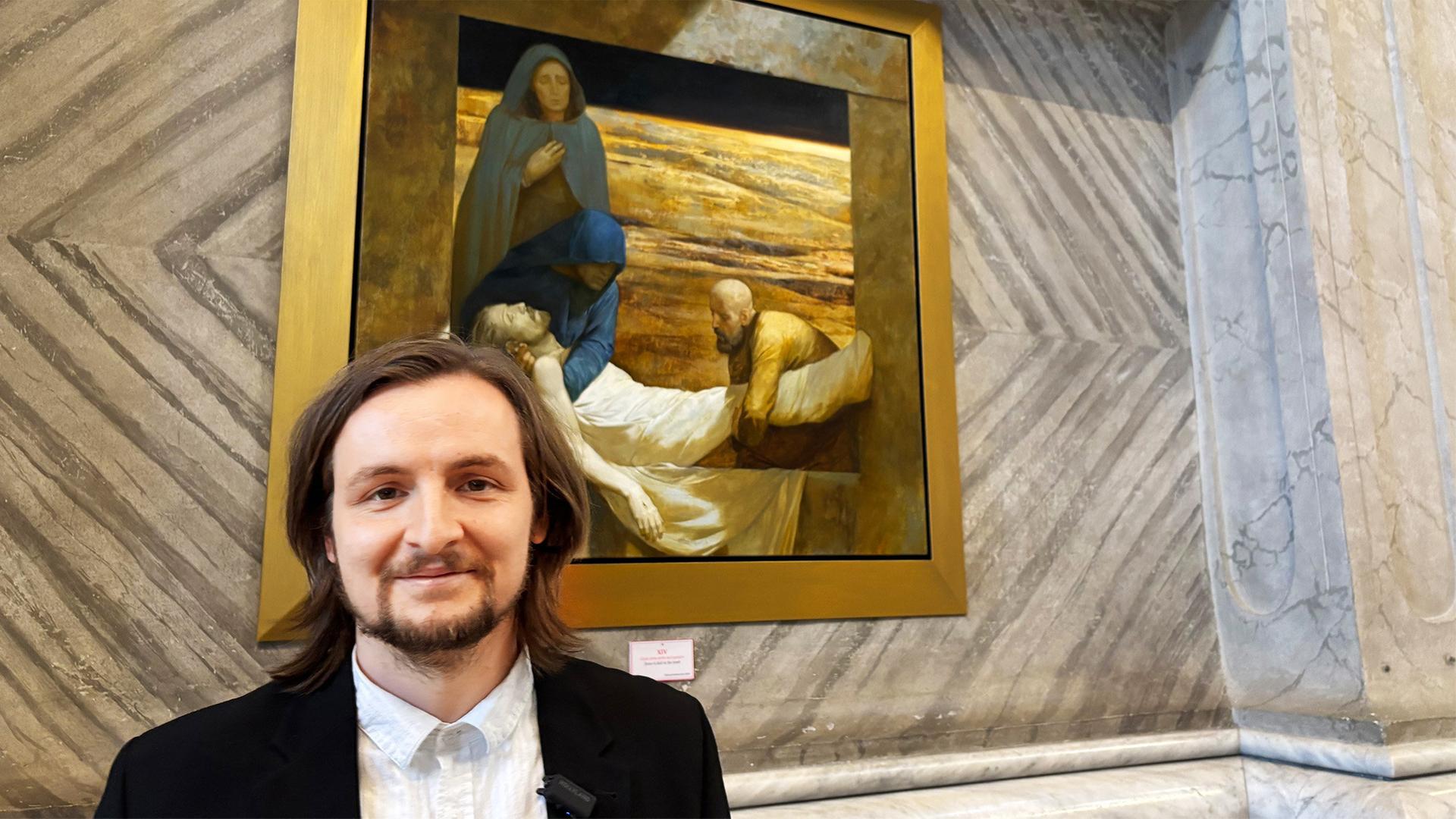 Schweizer Maler im Petersdom – Auftrag seines Lebens