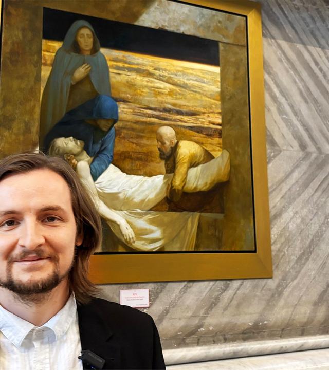 Schweizer Maler im Petersdom – Auftrag seines Lebens