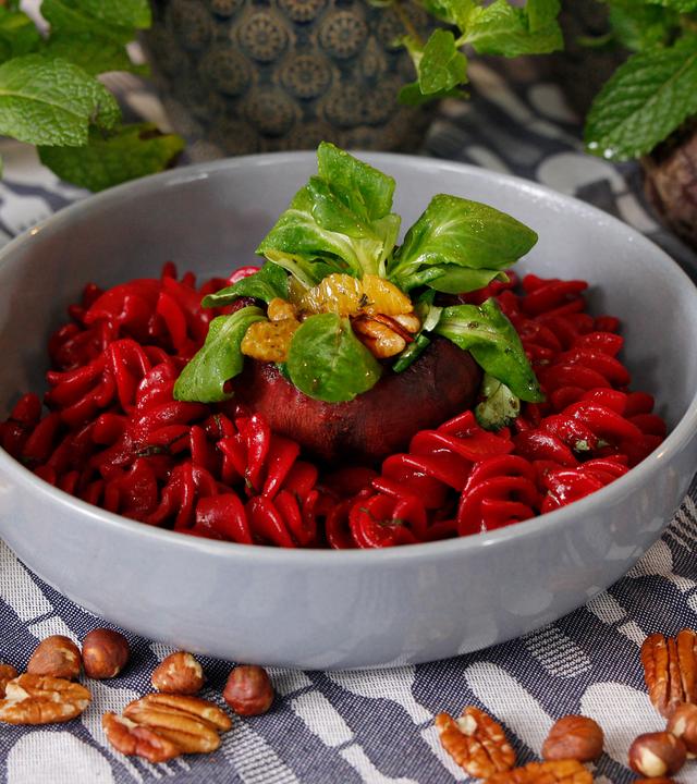 Vegane Rote-Bete-Pasta