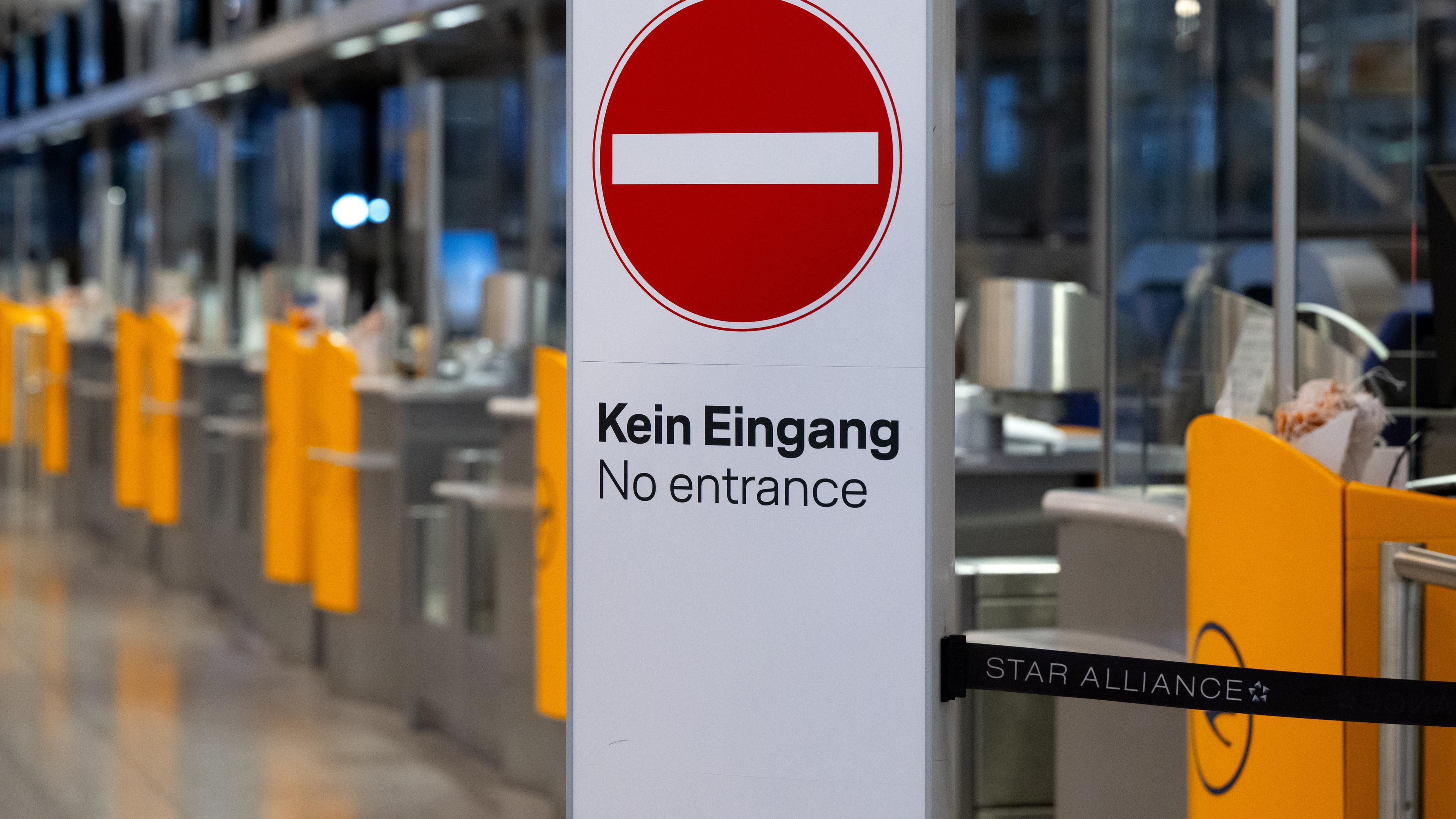 Verdi-Warnstreik des Lufthansa-Bodenpersonals 