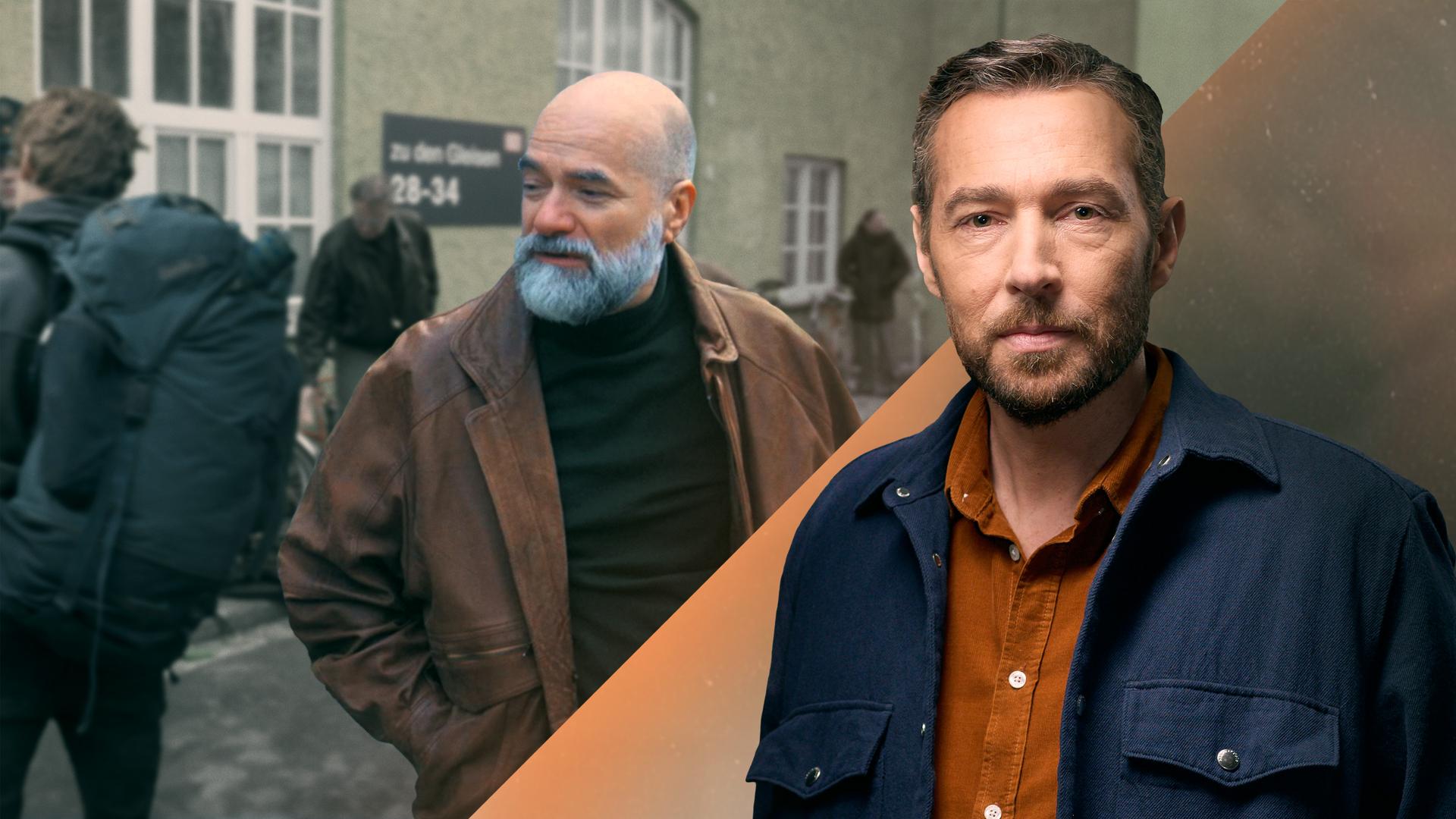 "XY gelöst mit Sven Voss - Staffel 5: Verhägnisvolle Vergangenheit": Montage Sven Voss mit einer Szene aus dem Fall