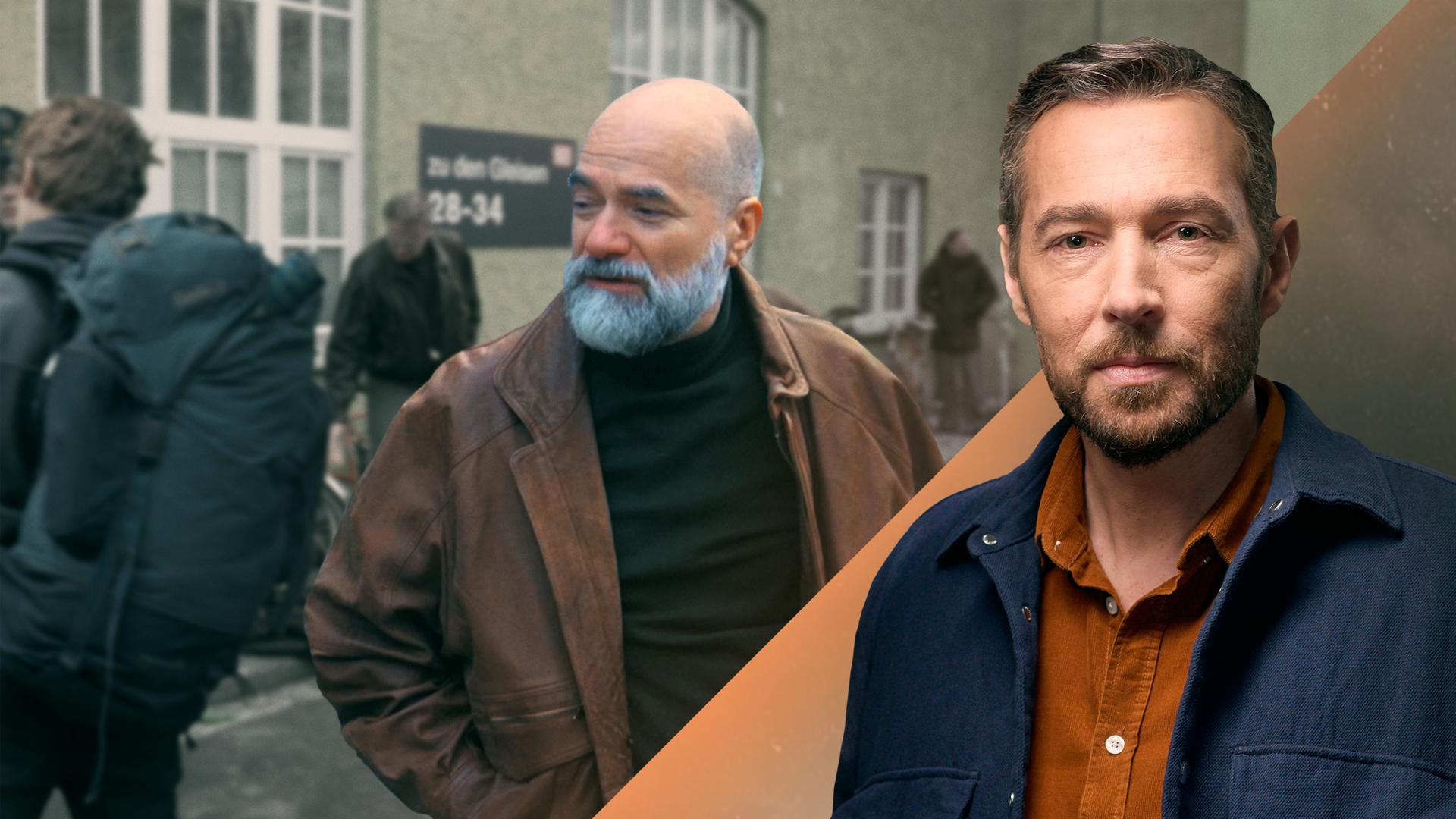 "XY gelöst mit Sven Voss - Staffel 5: Verhägnisvolle Vergangenheit": Montage Sven Voss mit einer Szene aus dem Fall