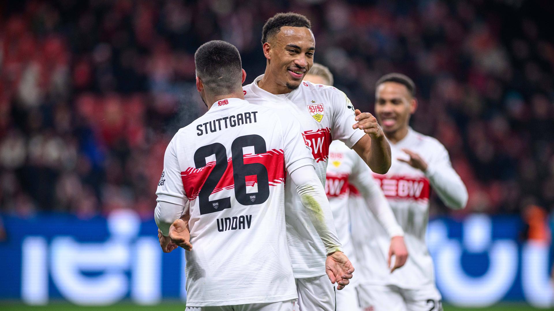  Deniz Undav und Jamie Leweling am 10.01.26