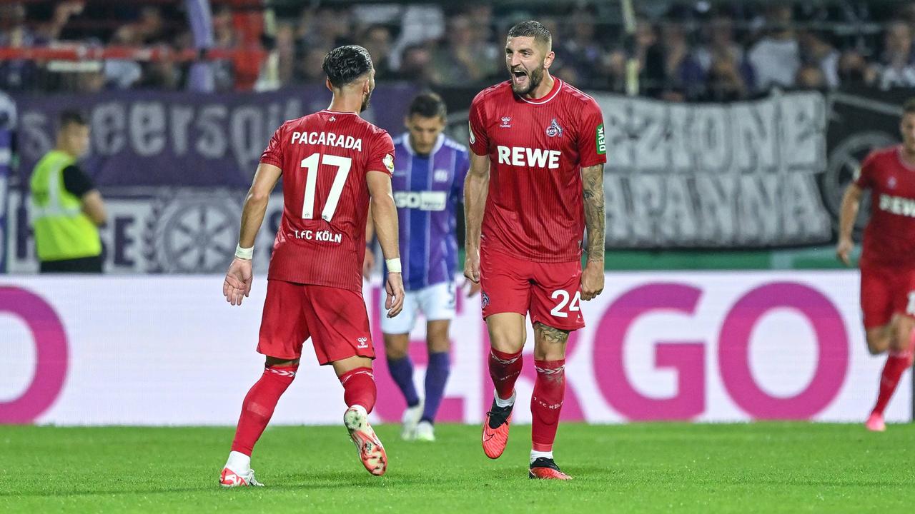 Köln siegt nach Traumtor und Verlängerung DFB-Pokal-Highlights