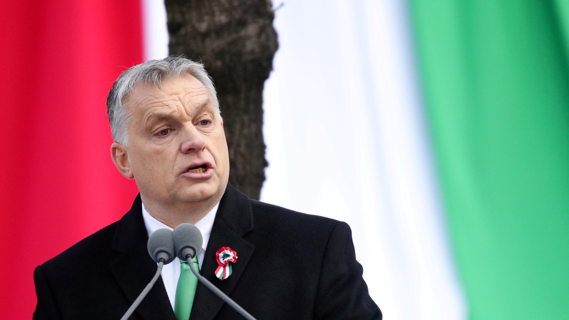Viktor Orban, aufgenommen am 19.03.2019 in Budapest (Ungarn)