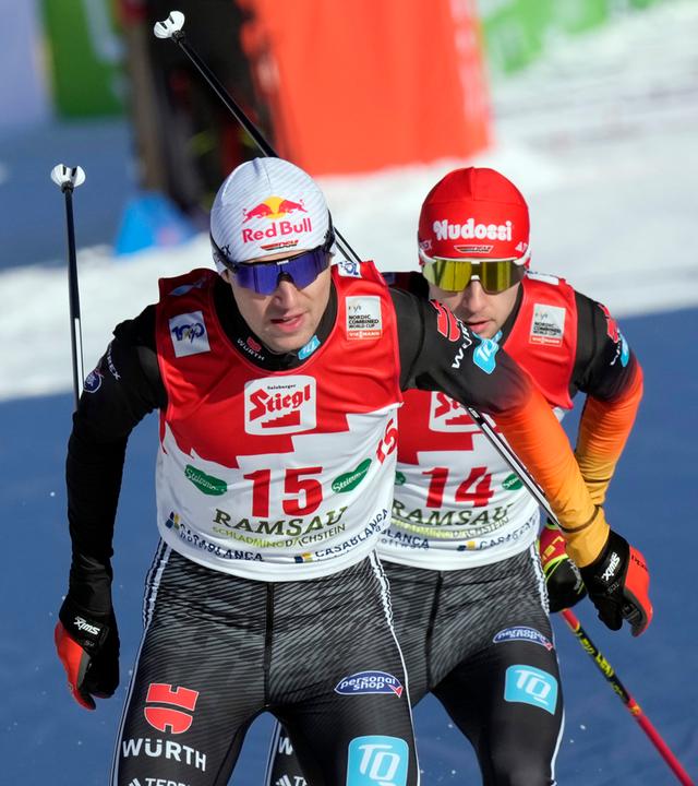 Vinzenz Geiger (Deutschland) ist in Aktion. 