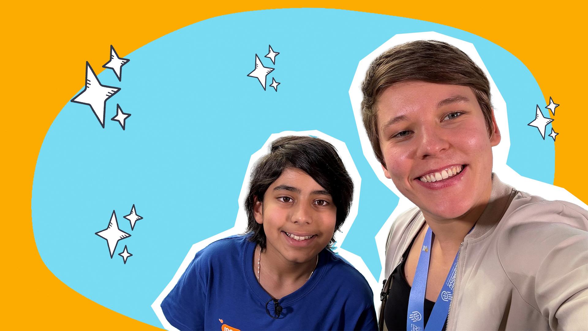 Kinderreporter Vivaan trifft Handballerin Alina Grijseels