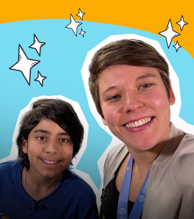 Kinderreporter Vivaan trifft Handballerin Alina Grijseels