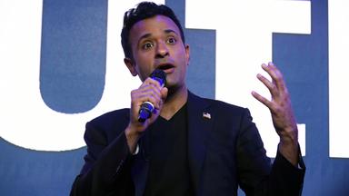 Vivek Ramaswamy, candidato presidencial republicano de Estados Unidos