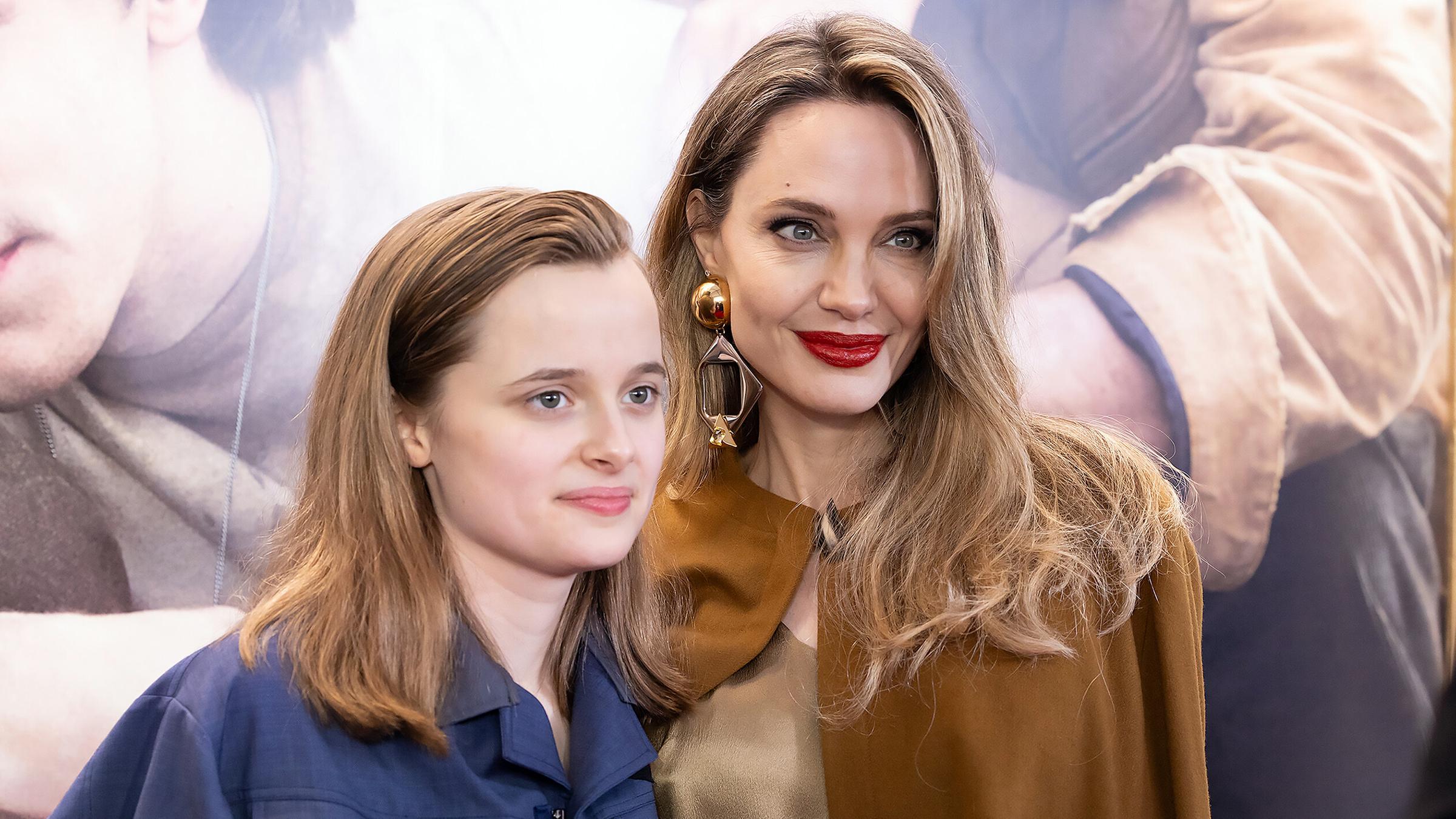 Vivienne und Angelina Jolie