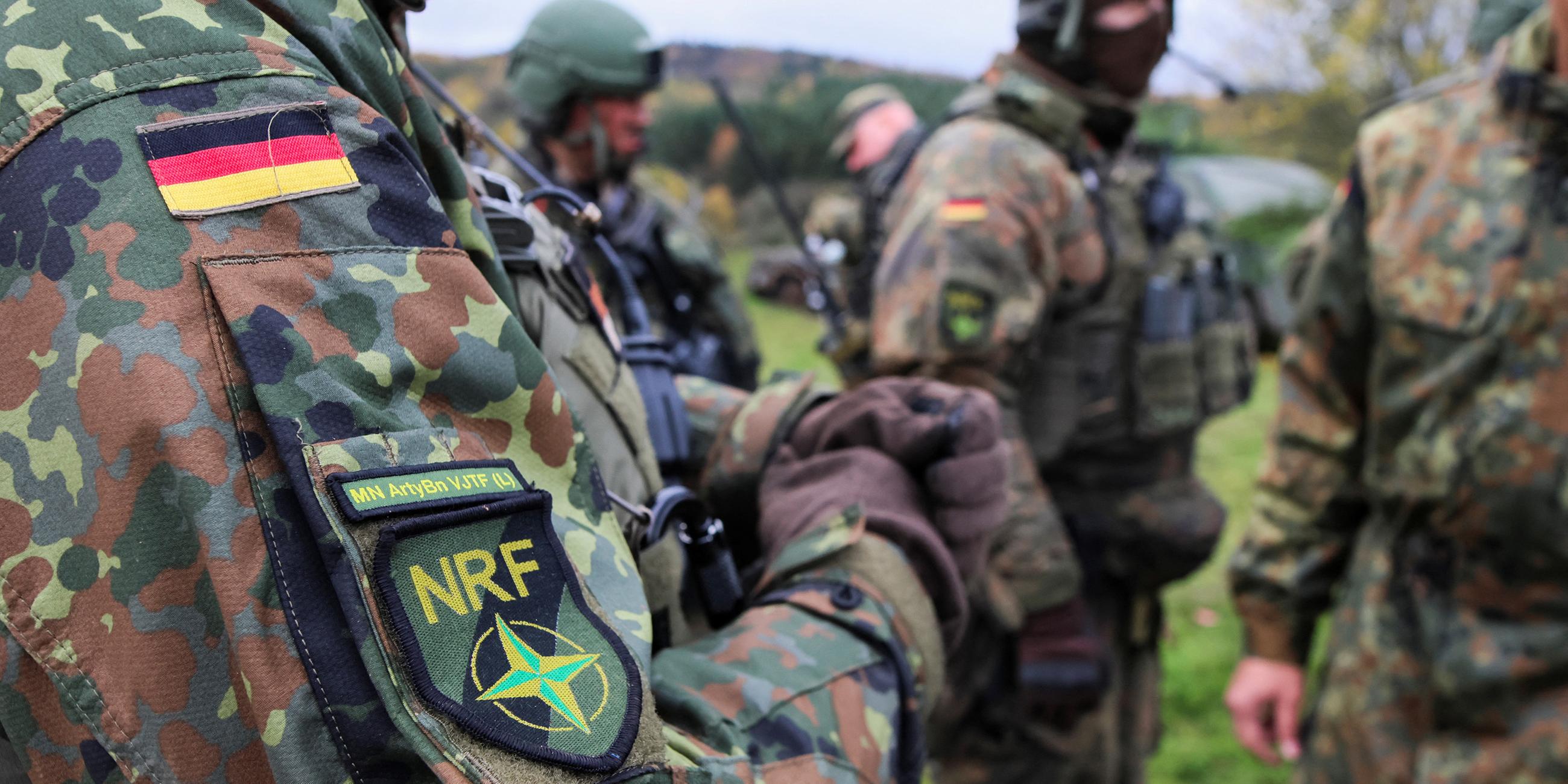 Deutsche Sodaten bei der NATO Response Force
