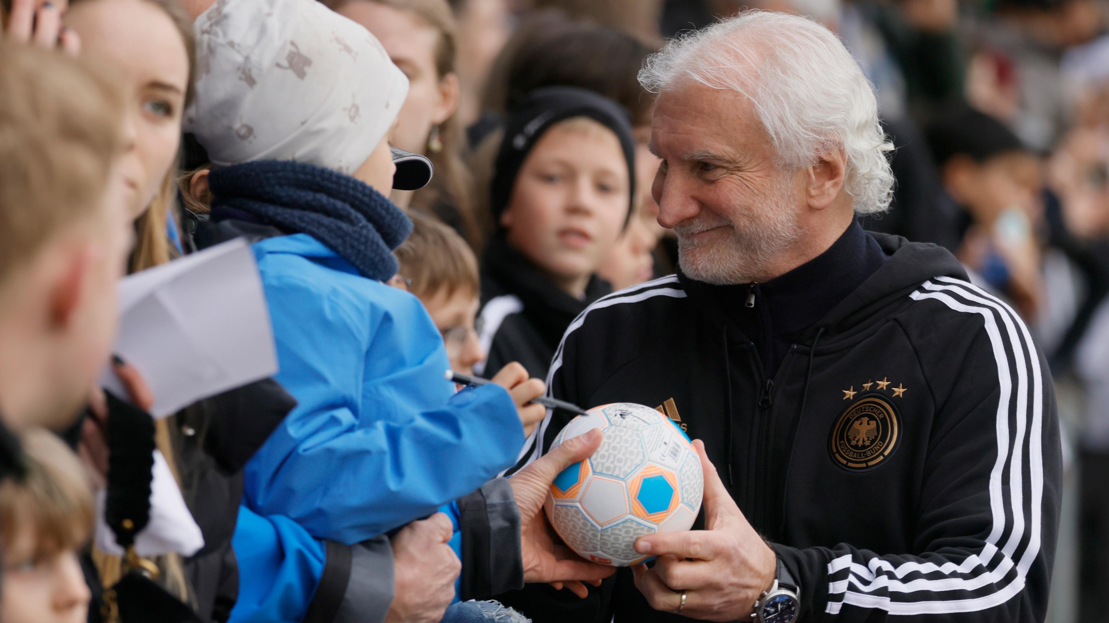 20.03.2023, Frankfurt a. M.: DFB-Sportdirektor Rudi Völler