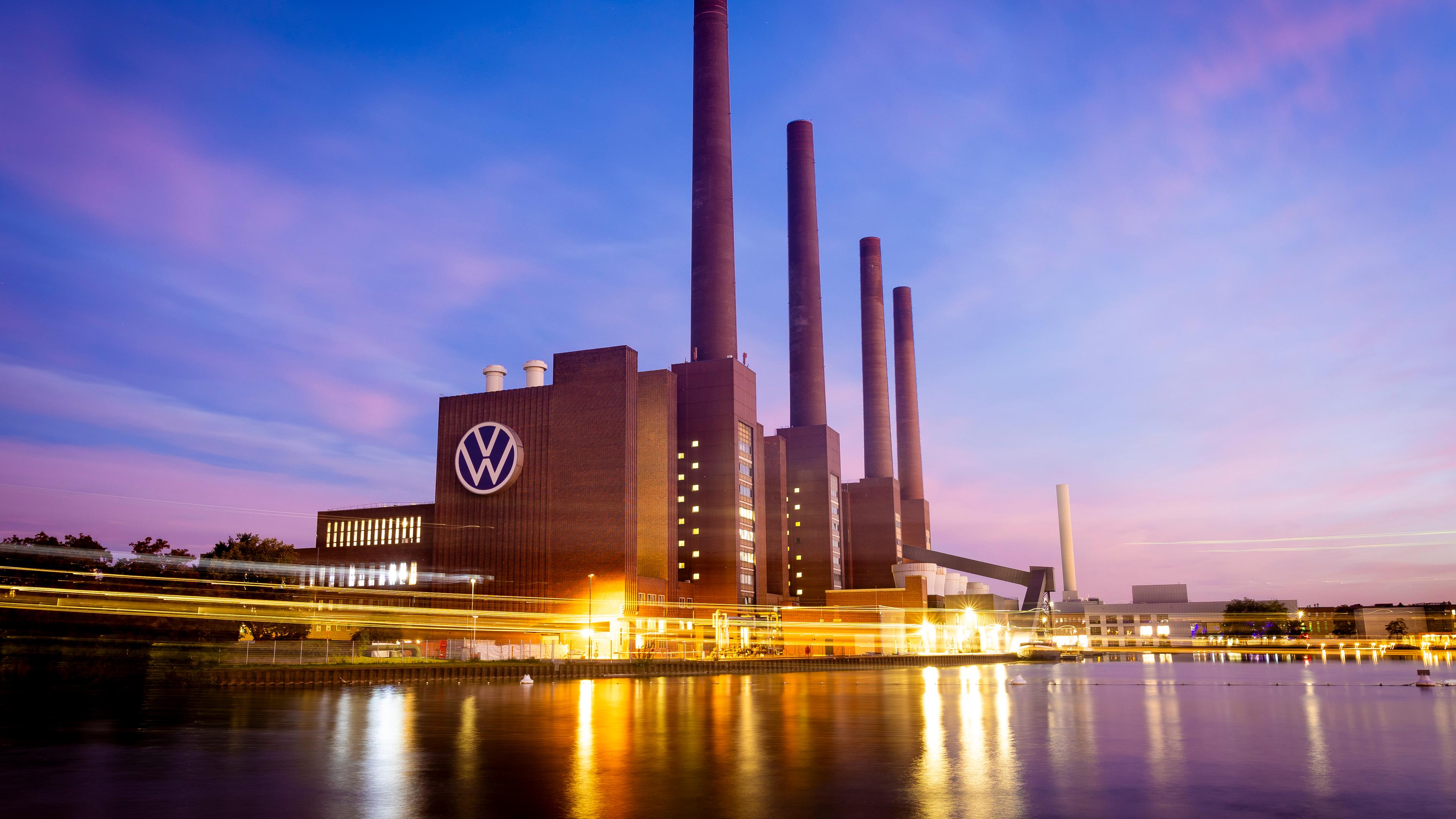 Nichts ging mehr: Volkswagenwerk in Wolfsburg