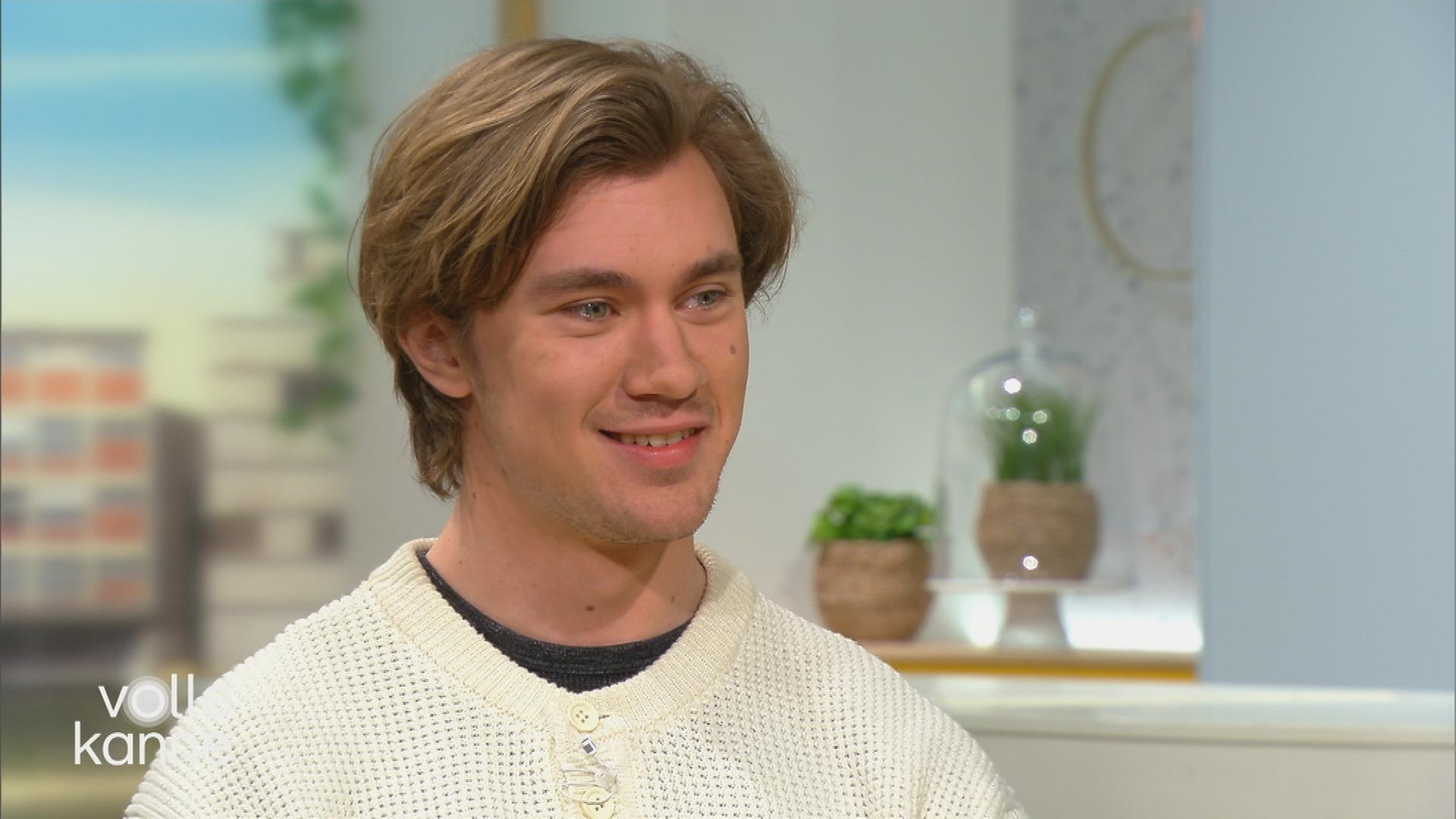 Schauspieler Alessandro Schuster bei Volle Kanne.