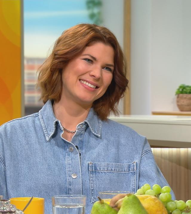 Moderatorin Helene Reiner bei Volle Kanne.