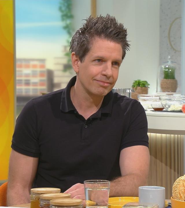 Martin Andree am "Volle Kanne"-Tisch