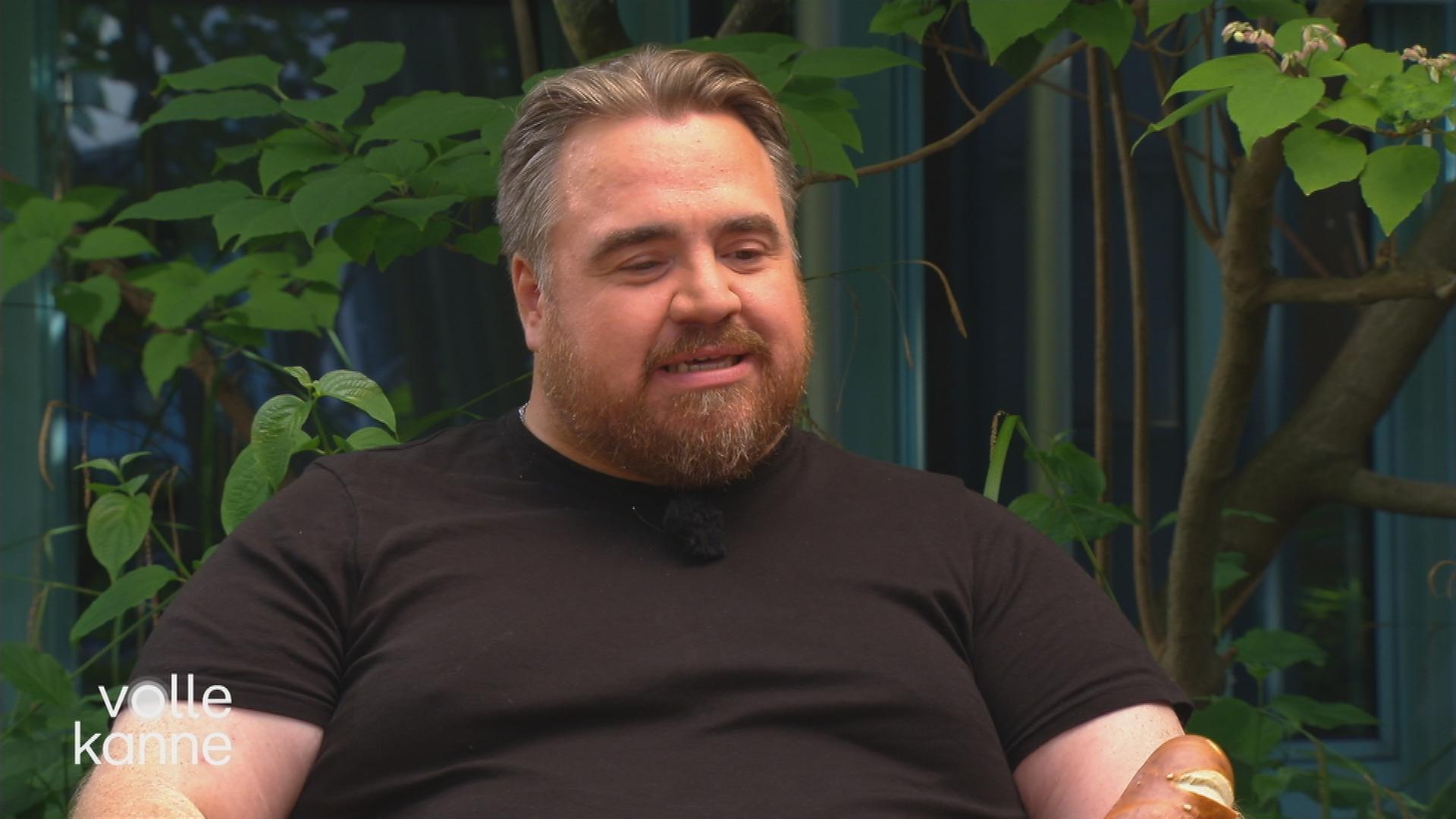 Tristan Seith im "Volle Kanne"-Studio