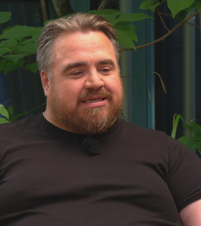 Tristan Seith im "Volle Kanne"-Studio