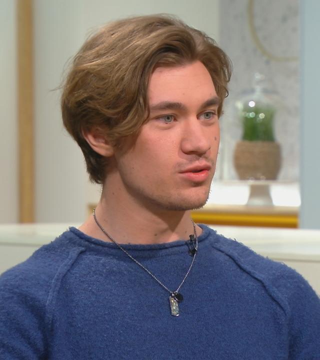 Alessandro Schuster am "Volle Kanne"-Frühstückstisch.