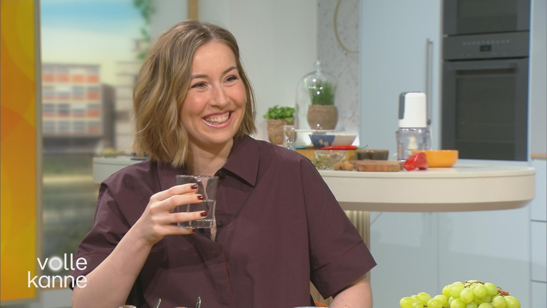 Lena Kupke im "Volle Kanne"-Studio