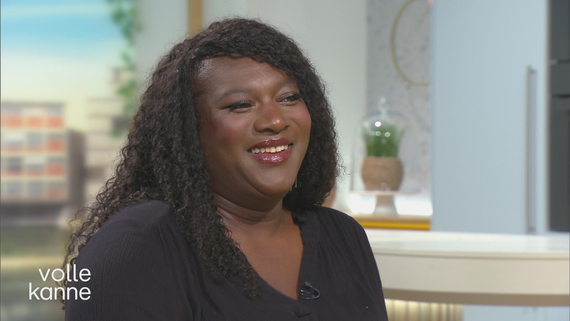Thelma Buabeng im "Volle Kanne"-Studio