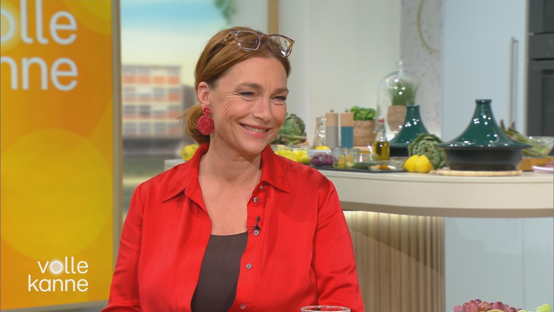 Aglaia Szyszkowitz im "Volle Kanne"-Studio