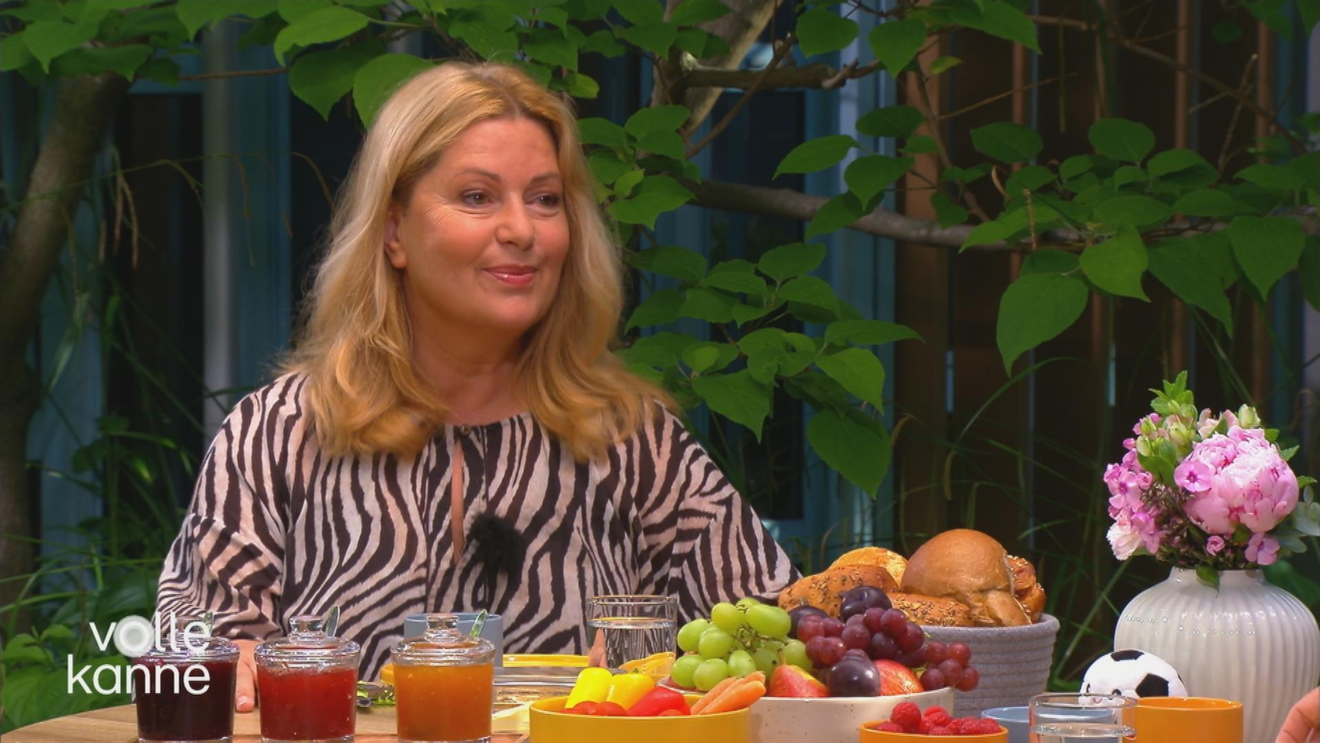 Karin Thaler im "Volle Kanne"-Studio