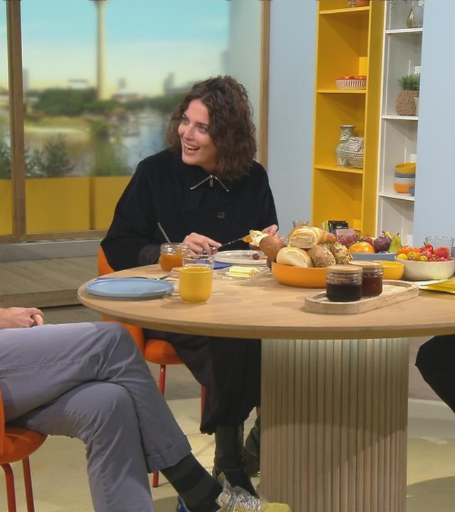 Matthias Koeberlin und Anna Werner Friedmann bei Volle Kanne