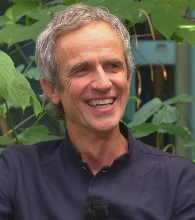 Felix Hellmann im "Volle Kanne"-Studio