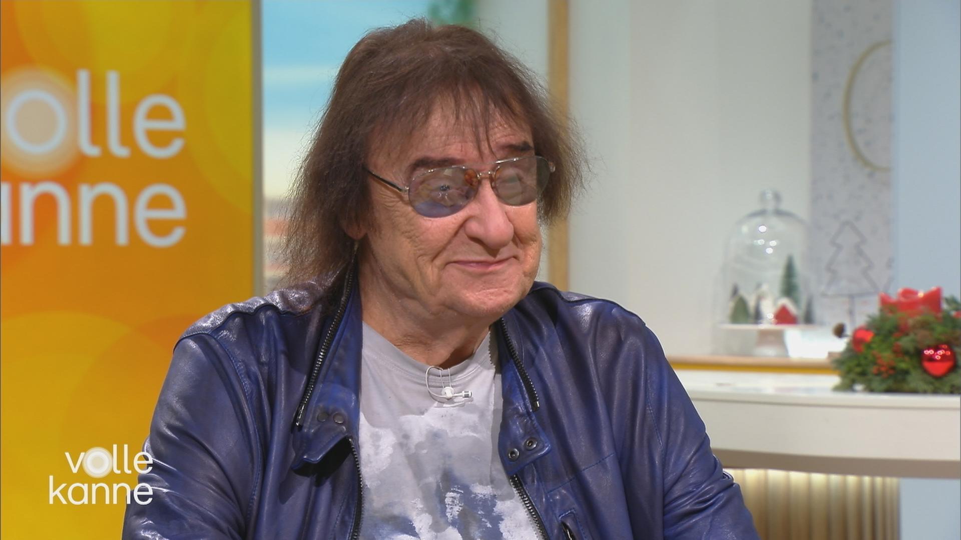 Dieter "Maschine" Birr am Volle Kanne Frühstückstisch