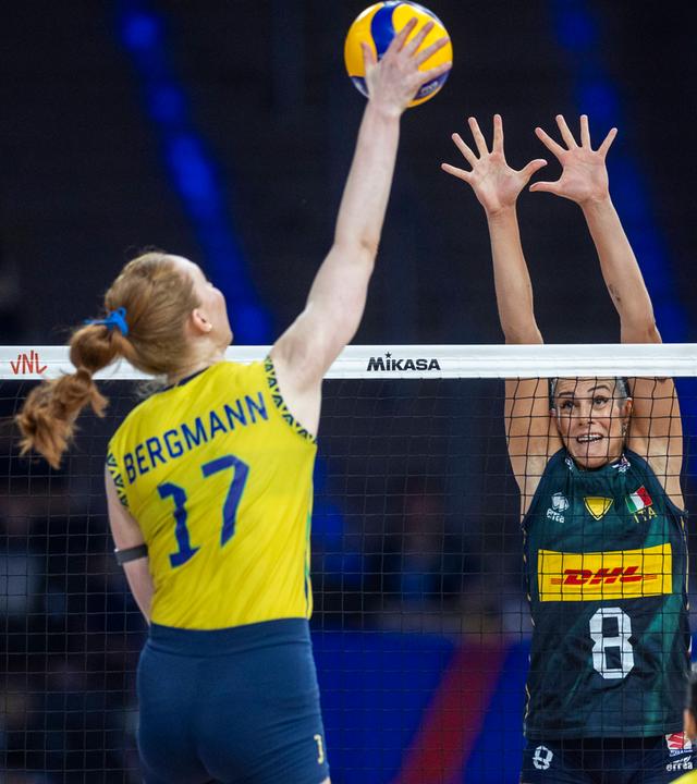 Volleyball, Frauen, Italien - Brasilien