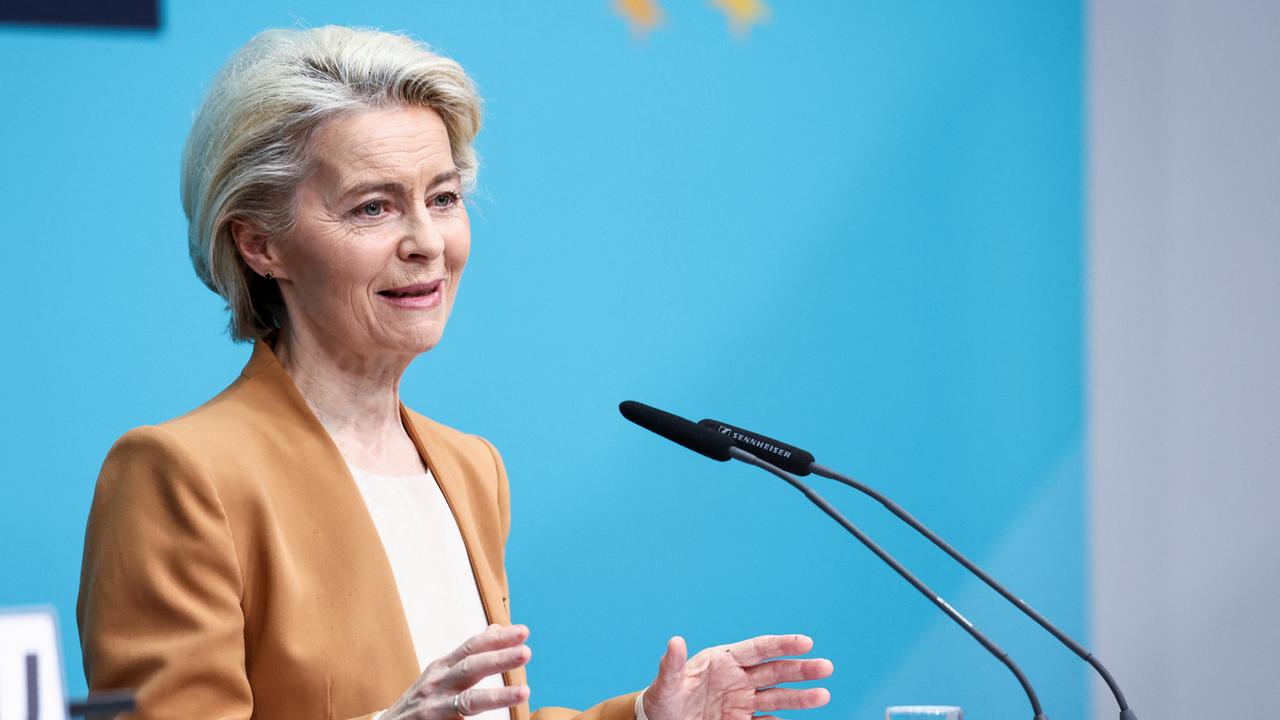 La présidente de la Commission européenne von der Leyen souhaite un second mandat