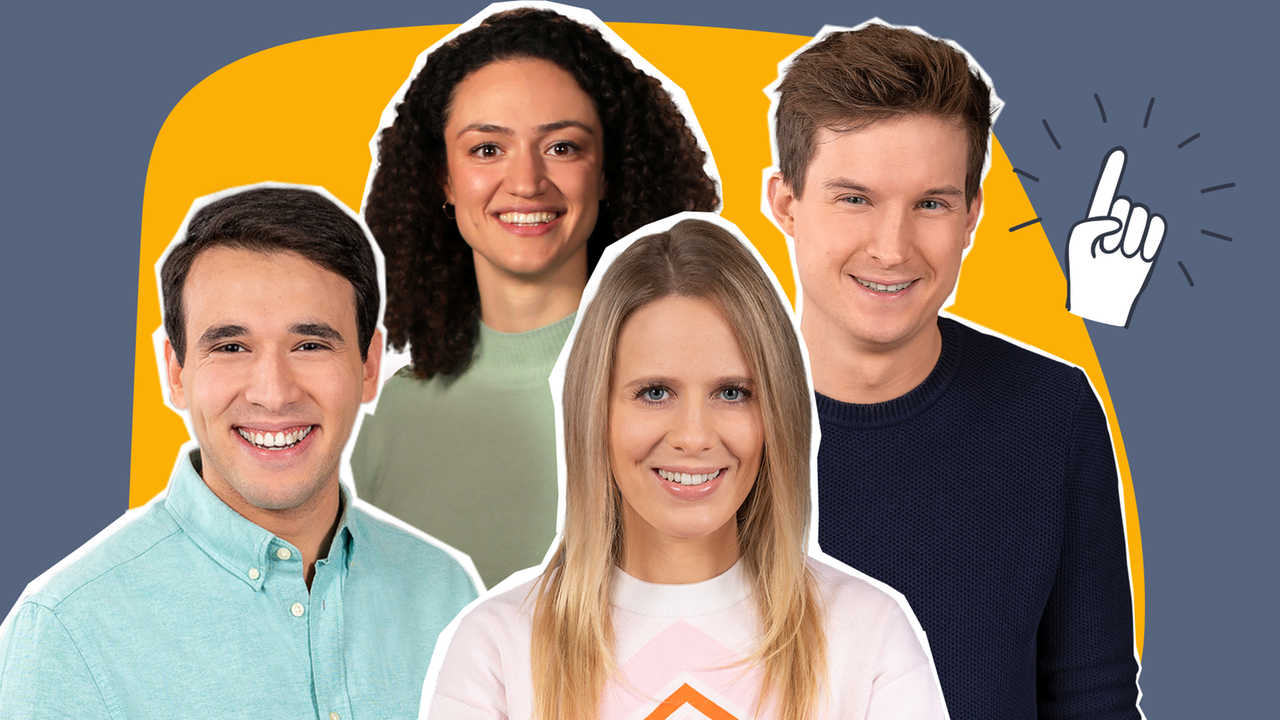 Die Moderatorinnen und Moderatoren von logo!