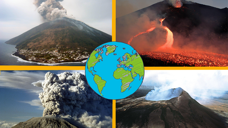 Vulkane der Welt