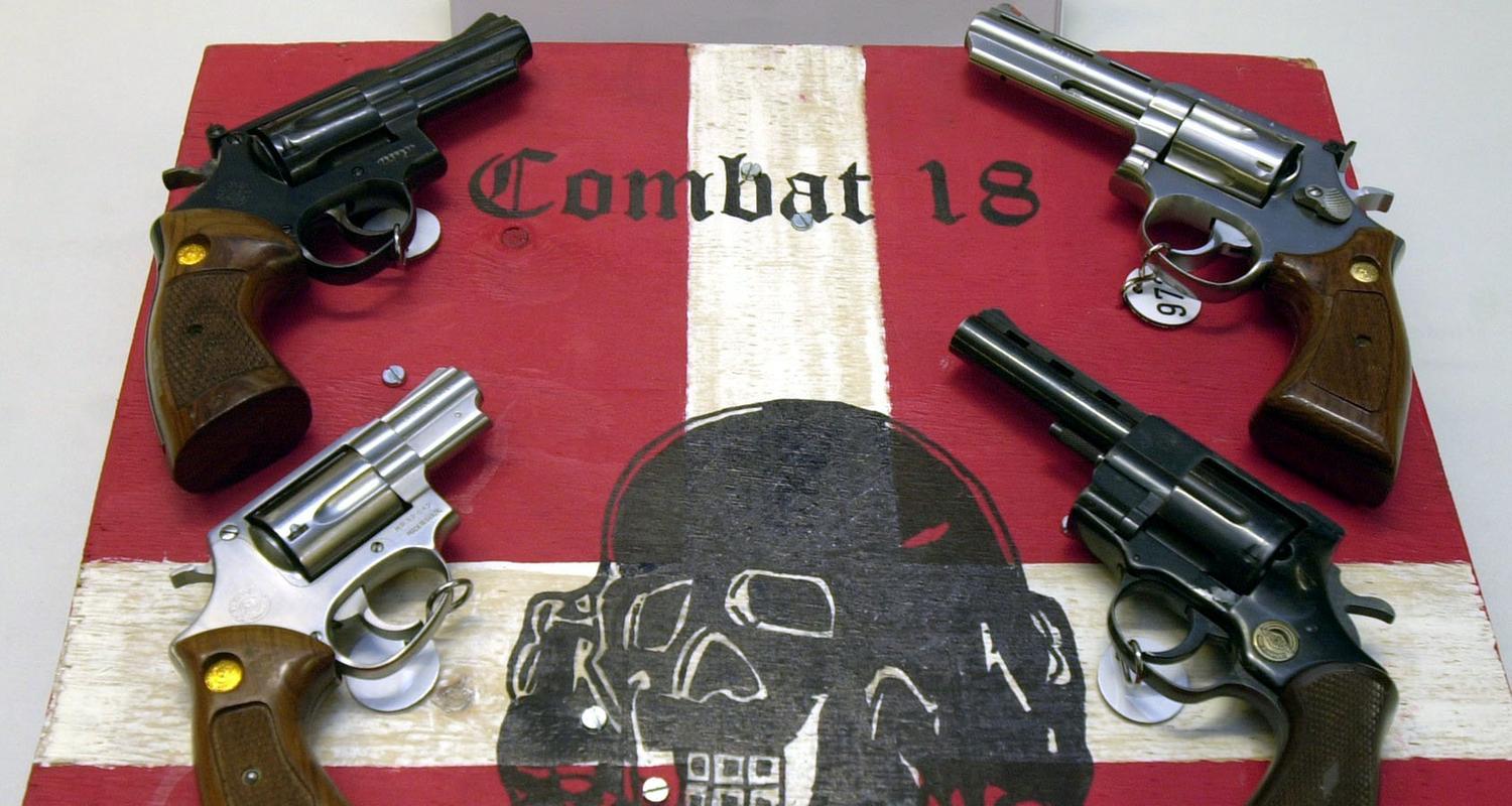 Archiv: Sichergestellte Waffen der Neonazi-Gruppe "Combat 18"