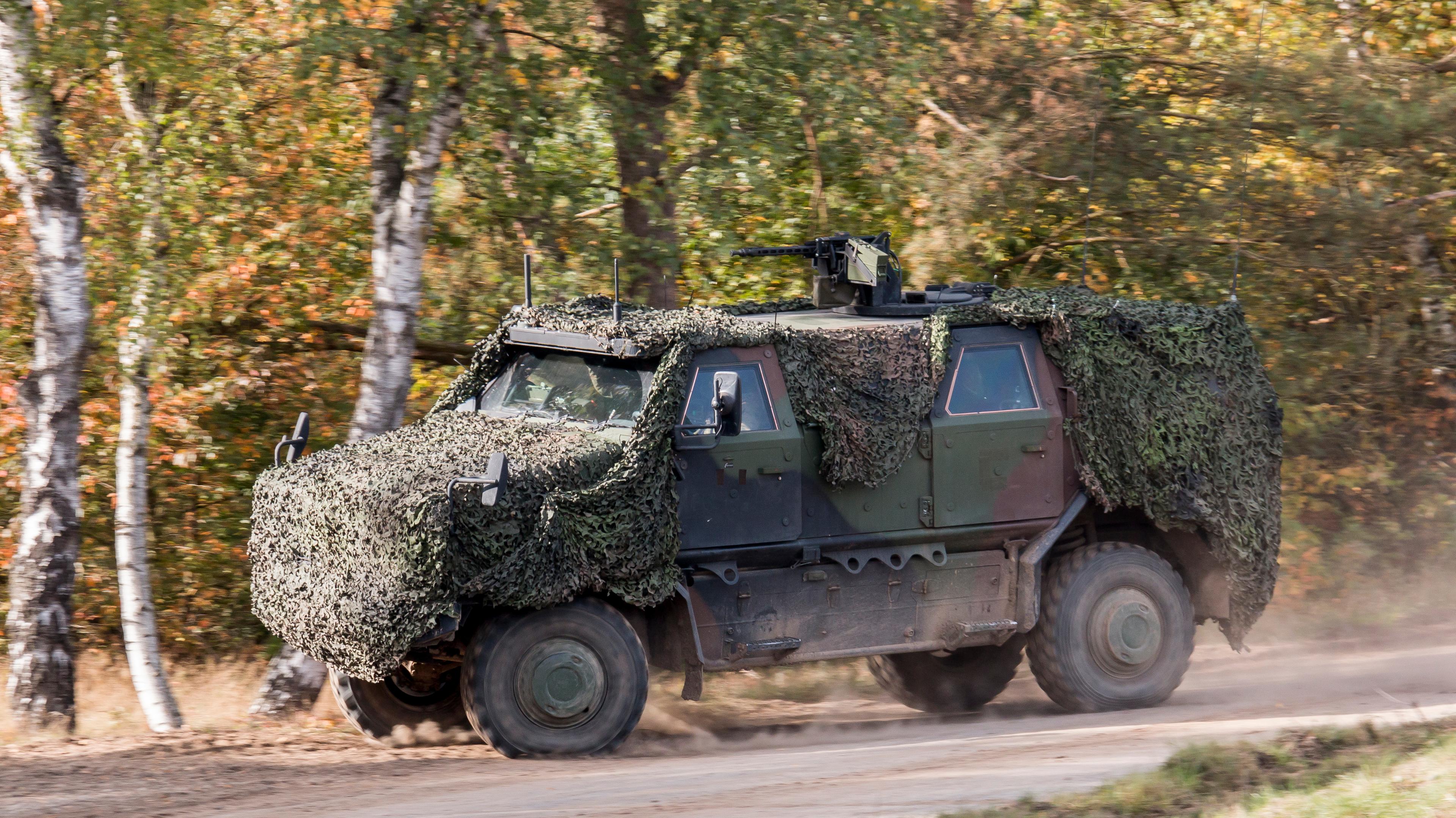 Waffen für die Ukraine: Allschutz-Transport-Fahrzeug (ATF) Dingo