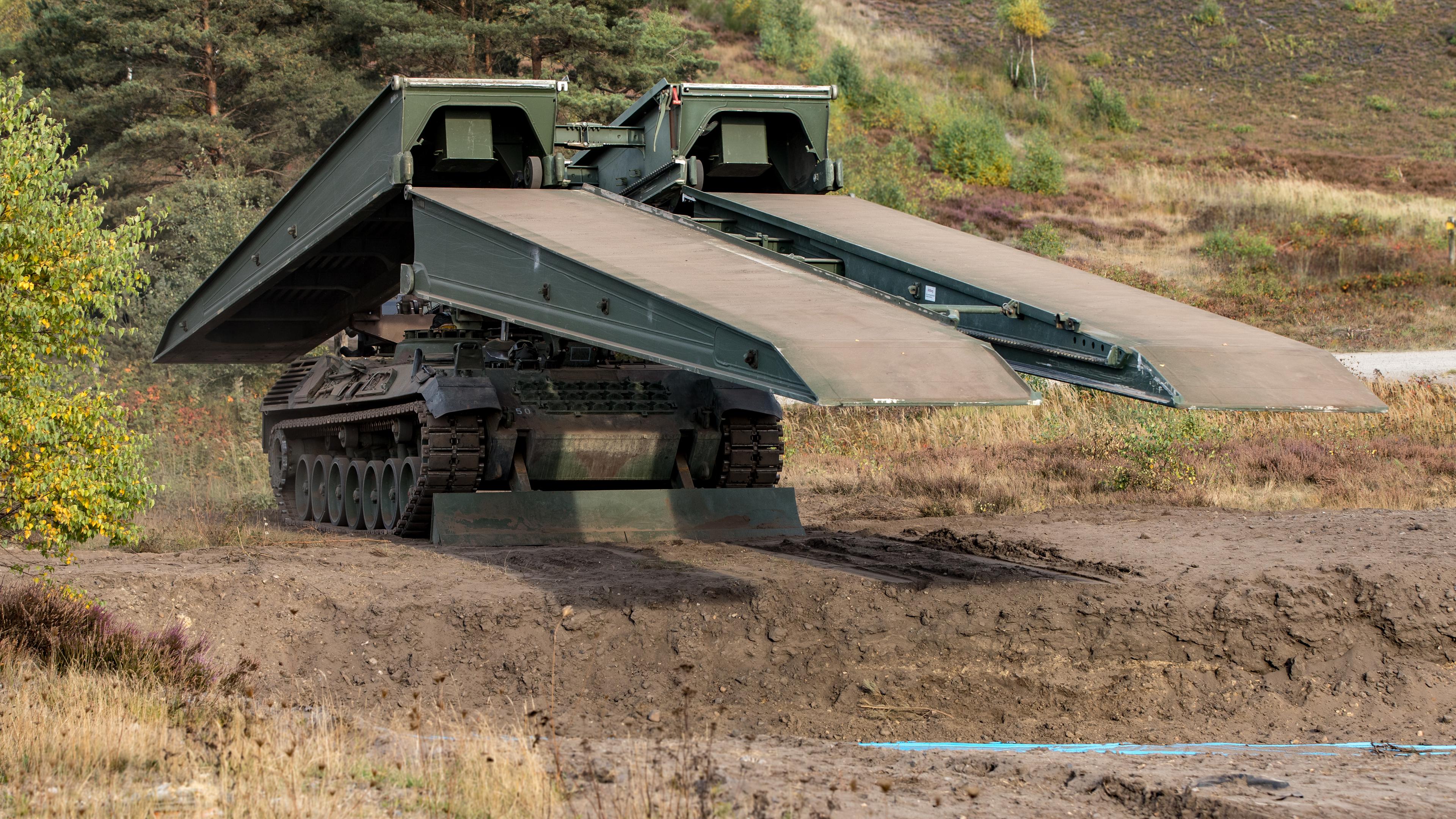 Waffen für die Ukraine: Brückenlegepanzer Biber